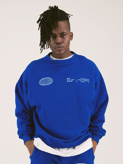 Globe Logo Crewneck Sweater