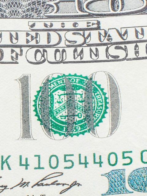 Dollar Bill Print