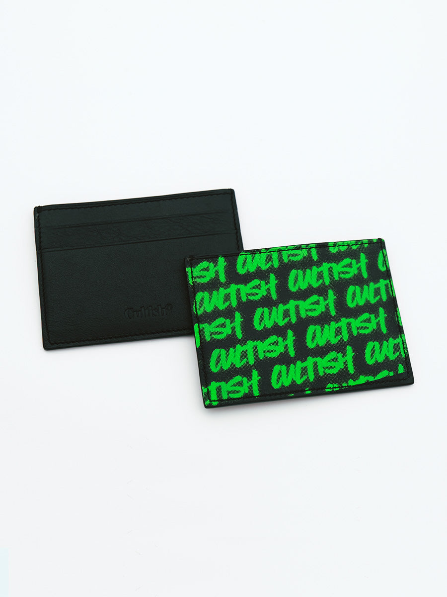 Neon-Green Card Holder