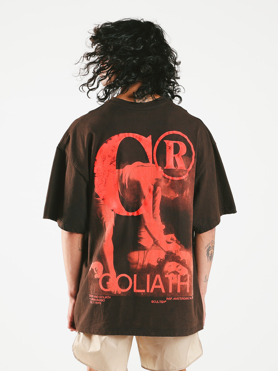 Bleached Goliath Oversized T-Shirt