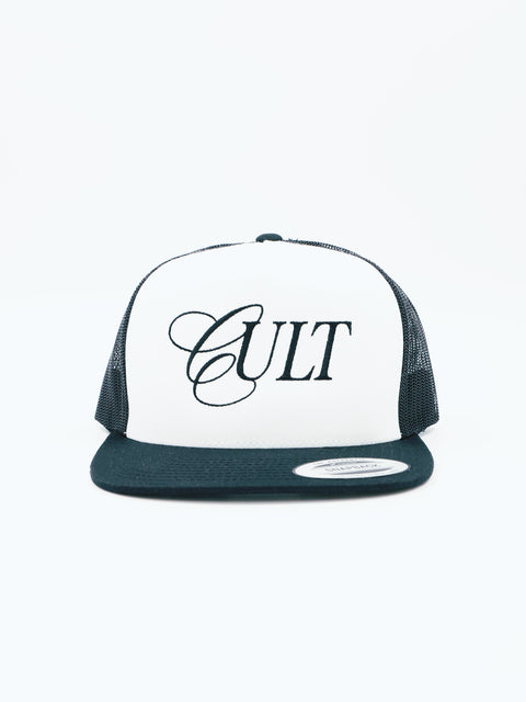 Black¹ Cult Flat Trucker Cap