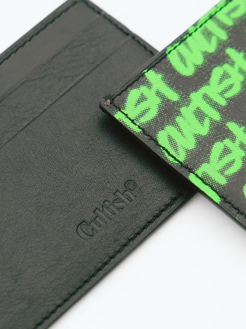 Neon-Green Card Holder