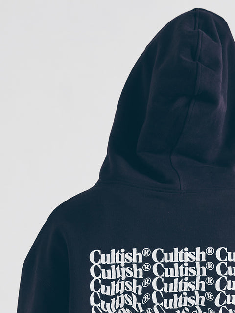 Stacked Logo Hoodie