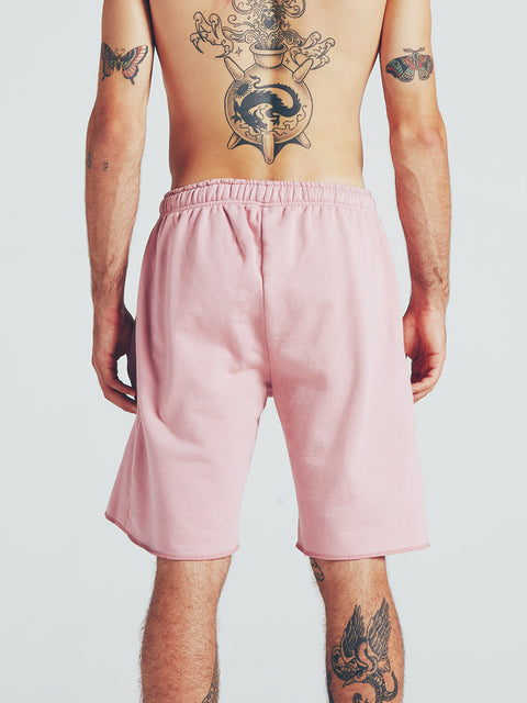 Pink Logo Sweatshorts