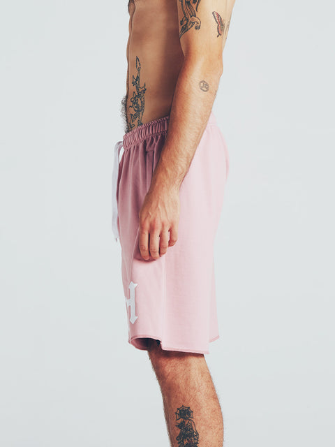 Pink Logo Sweatshorts