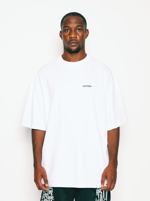 White Crew Oversized T-Shirt