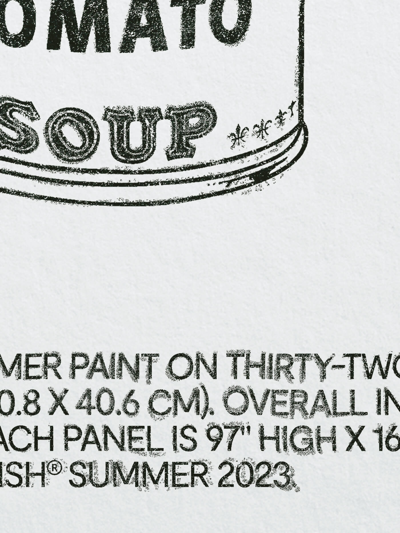 Soup Cans Print