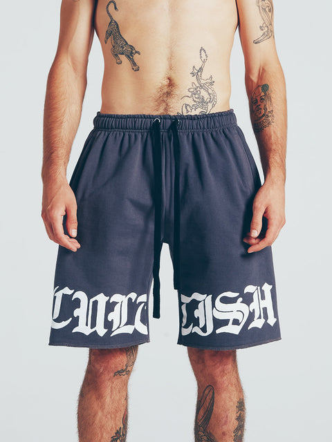 Grey Logo Sweatshorts