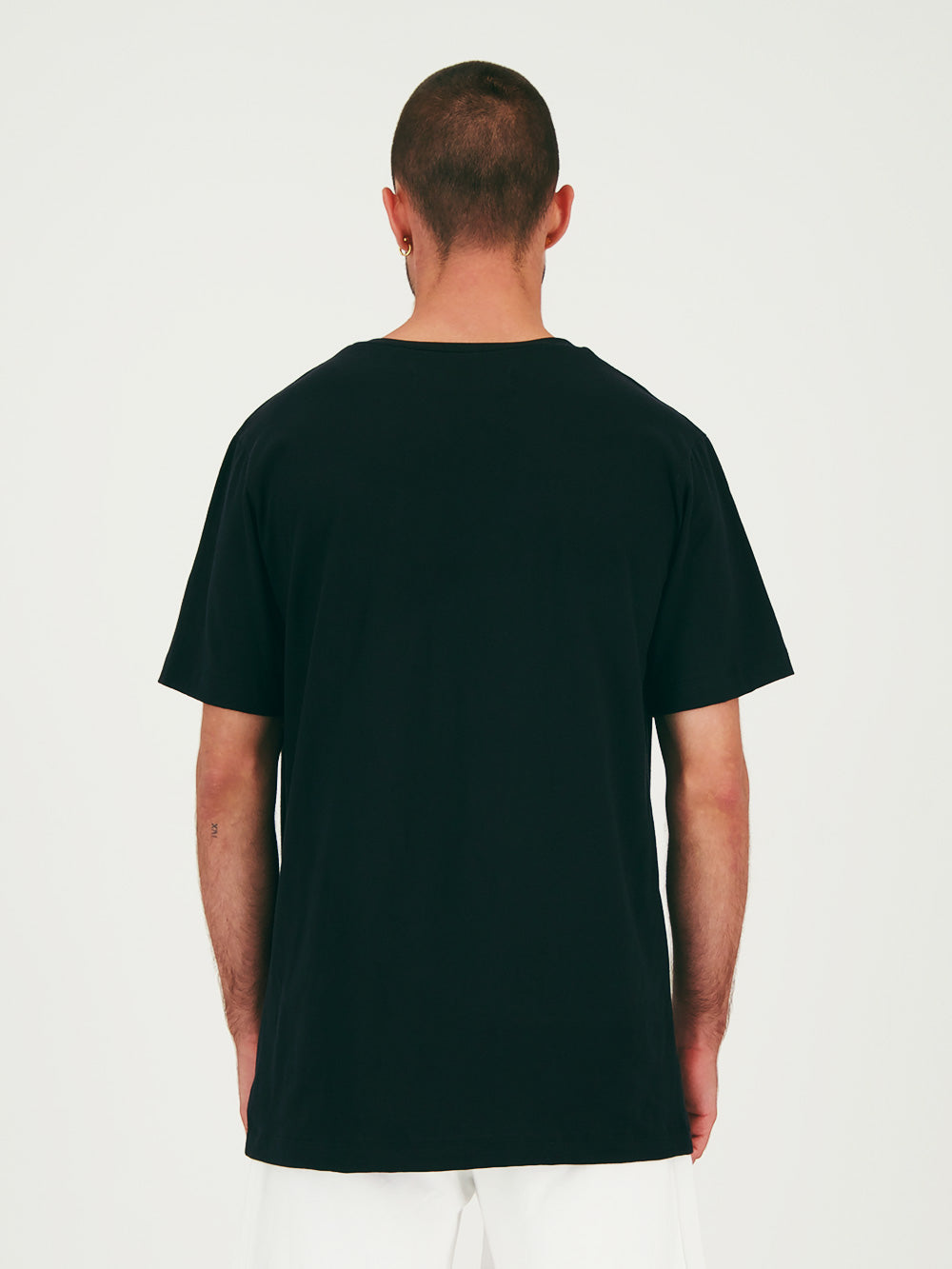 Black Oxford R/F T-Shirt