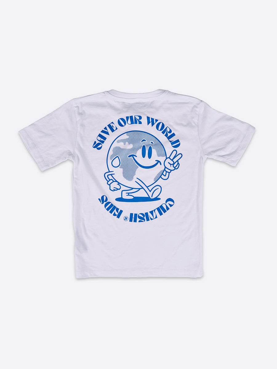 Blue Save Our World T-Shirt