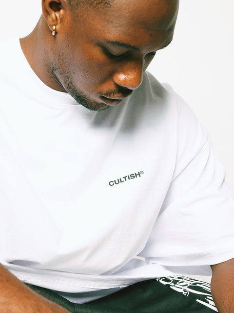 White Crew Oversized T-Shirt