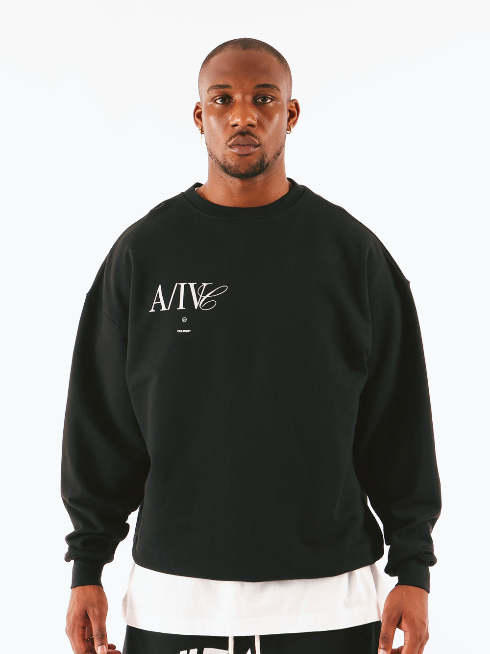 Black A/IV Oversized Sweater